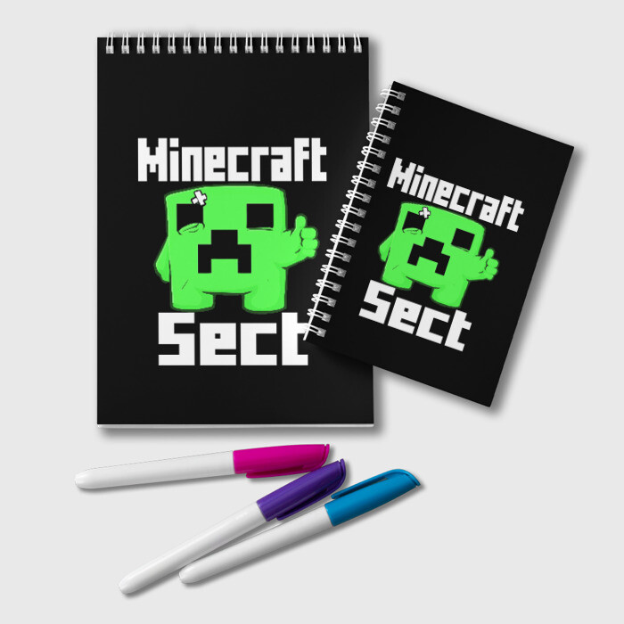 Блокнот Minecraft фото