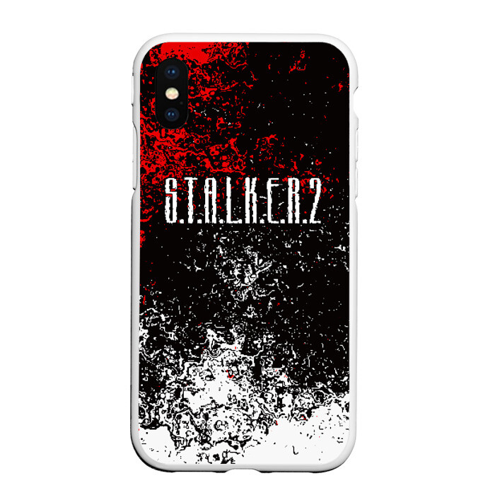 Чехол для iPhone XS Max матовый S T A L K E R 2 фото