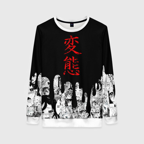 Женский свитшот 3D Японская анимация фото