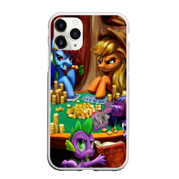 Чехол для iPhone 11 Pro матовый LITTLE PONY фото