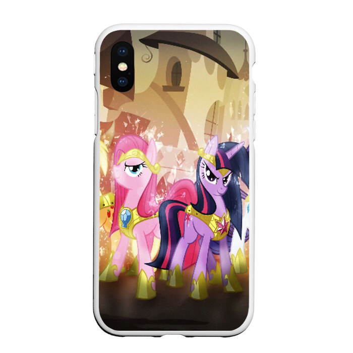 Чехол для iPhone XS Max матовый PONY фото
