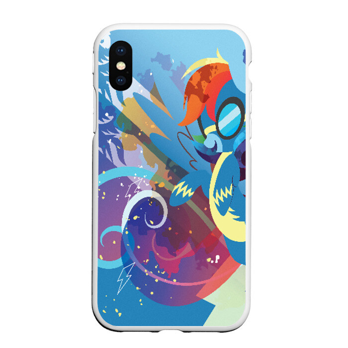 Чехол для iPhone XS Max матовый My little Pony фото