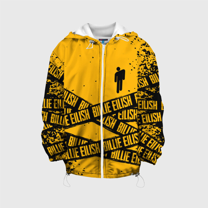 Детская куртка 3D BILLIE EILISH фото