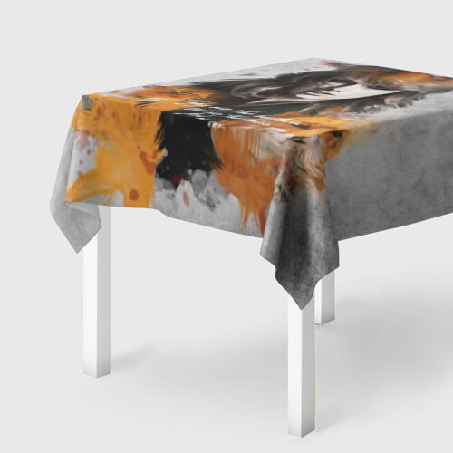 Скатерть 3D Taylor and fox фото