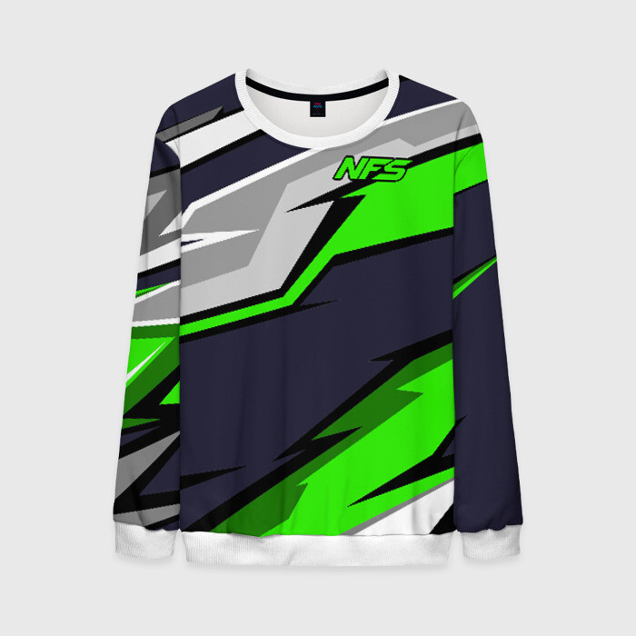 Мужской свитшот 3D Need for Speed фото