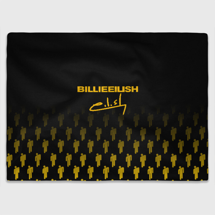Плед 3D BILLIE EILISH (автограф) фото