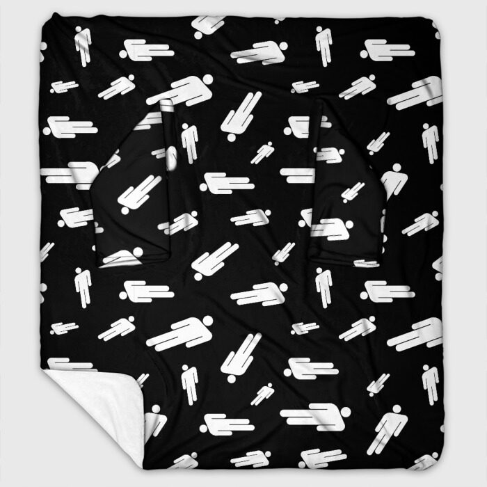 Плед с рукавами BILLIE EILISH - Blohsh фото