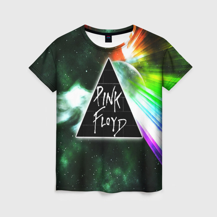 Женская футболка 3D PINK FLOYD фото