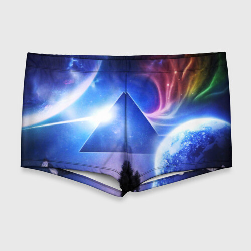 Мужские купальные плавки 3D PINK FLOYD фото