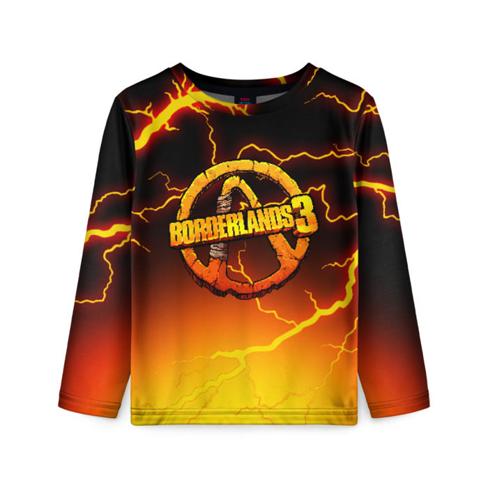 Детский лонгслив 3D BORDERLANDS 3 фото