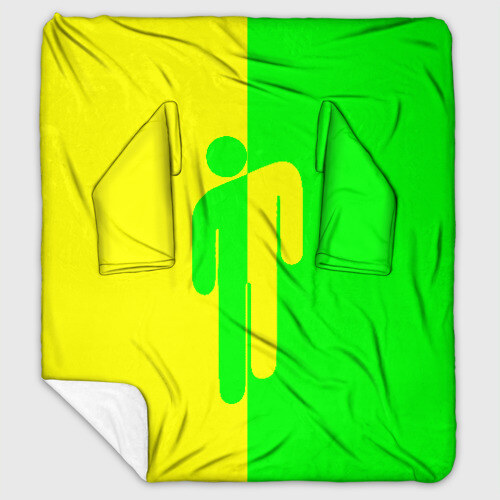 Плед с рукавами BILLIE EILISH фото