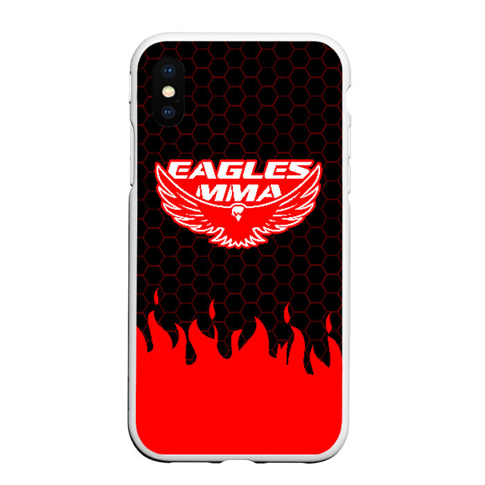 Чехол для iPhone XS Max матовый EAGLES MMA ХАБИБ фото
