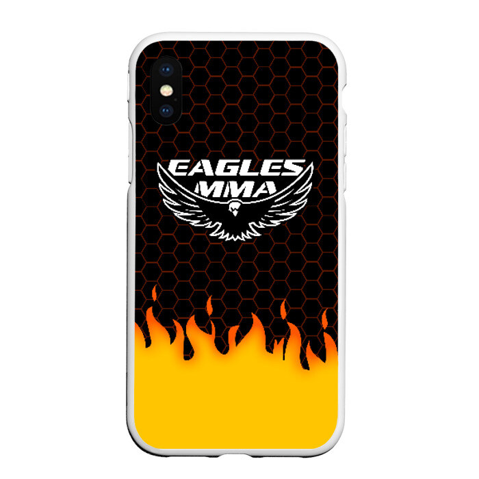 Чехол для iPhone XS Max матовый EAGLES MMA ХАБИБ фото