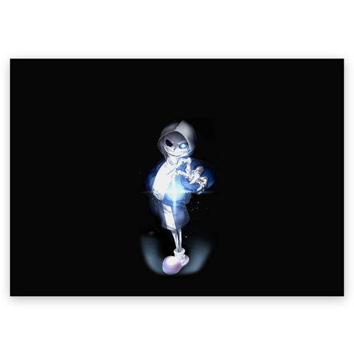 Поздравительная открытка Undertale фото