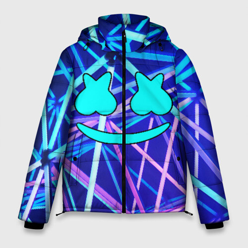 Мужская зимняя куртка 3D MARSHMELLO NEON фото