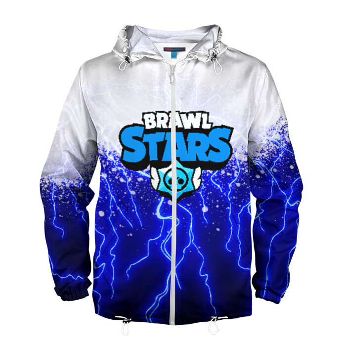 Мужская ветровка 3D BRAWL STARS фото