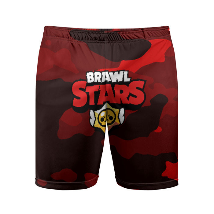Мужские шорты 3D спортивные BRAWL STARS фото