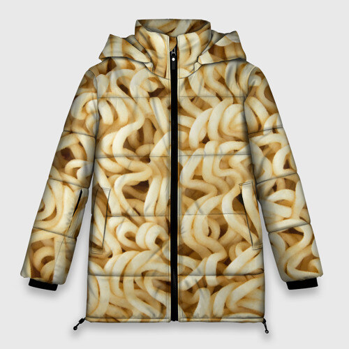 Женская зимняя куртка 3D Лапша фото