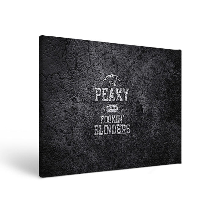 Холст прямоугольный Острые козырьки фото