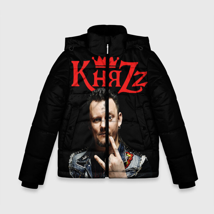 Зимняя куртка для мальчиков 3D Князь + Анархия (спина) фото