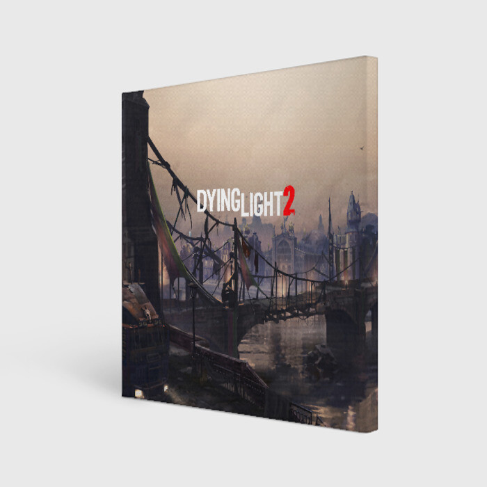 Холст квадратный DYING LIGHT 2 фото