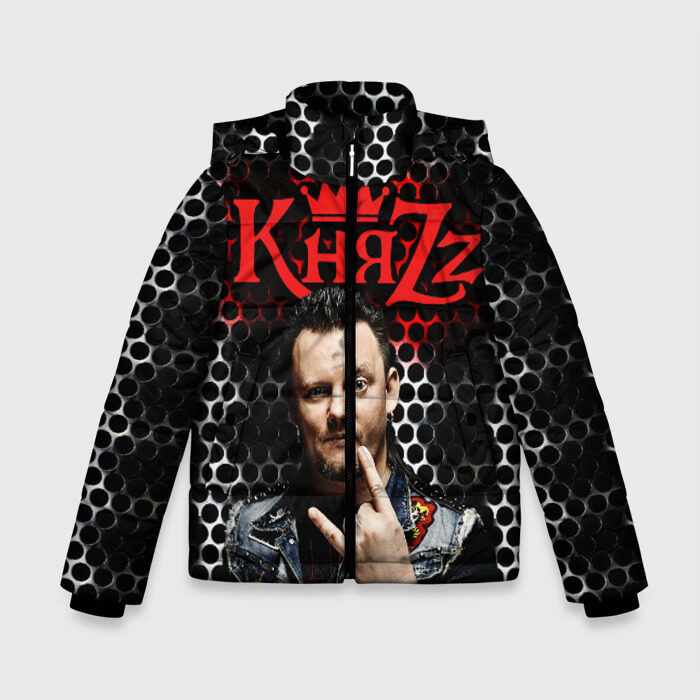 Зимняя куртка для мальчиков 3D Князь + Анархия (спина) фото