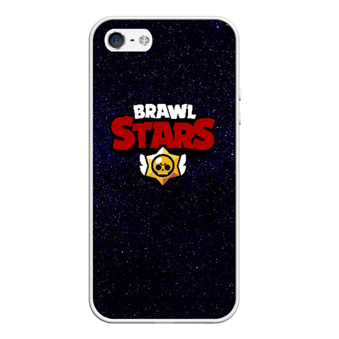 Чехол для iPhone 5/5S матовый Brawl Stars фото