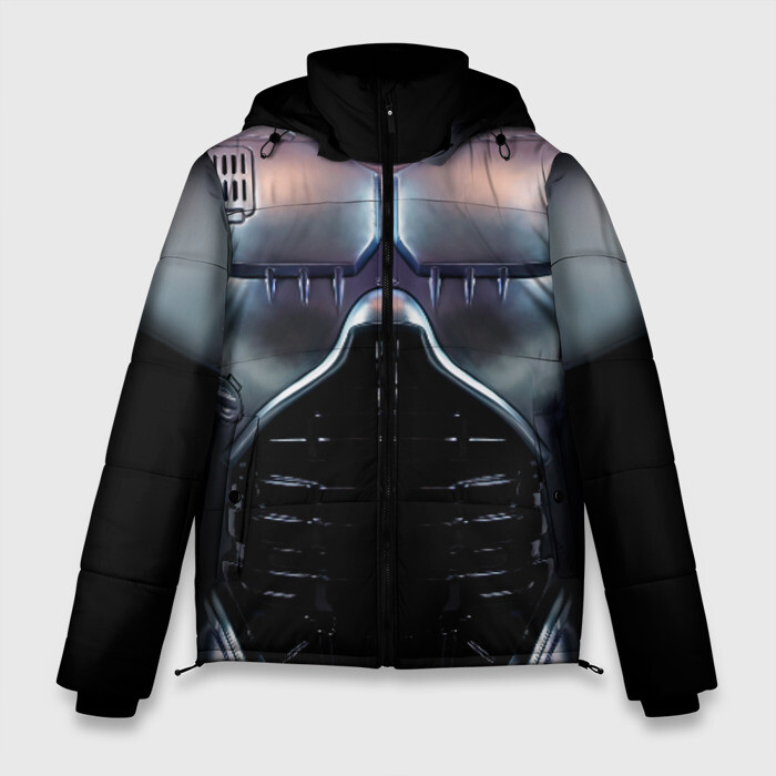 Мужская зимняя куртка 3D Робокоп фото
