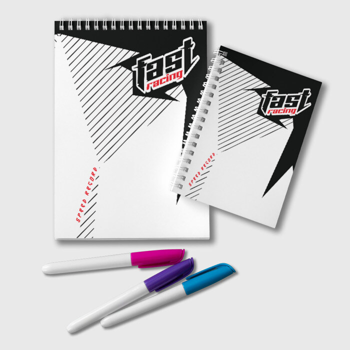 Блокнот Форма для мотокросса FOX фото