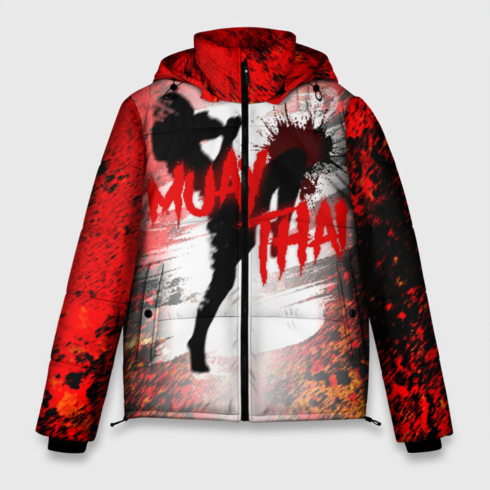 Мужская зимняя куртка 3D Muay Thai фото