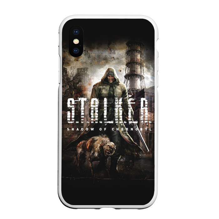 Чехол для iPhone XS Max матовый S T A L K E R фото