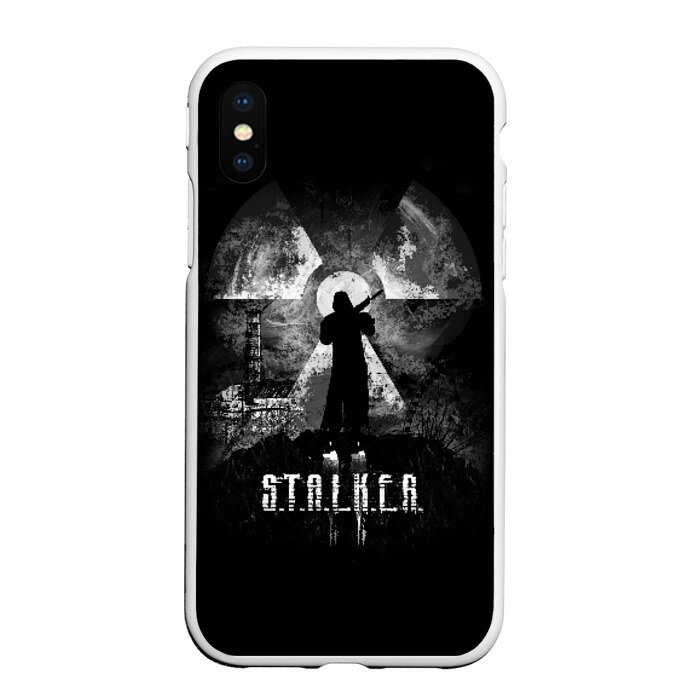 Чехол для iPhone XS Max матовый S T A L K E R фото