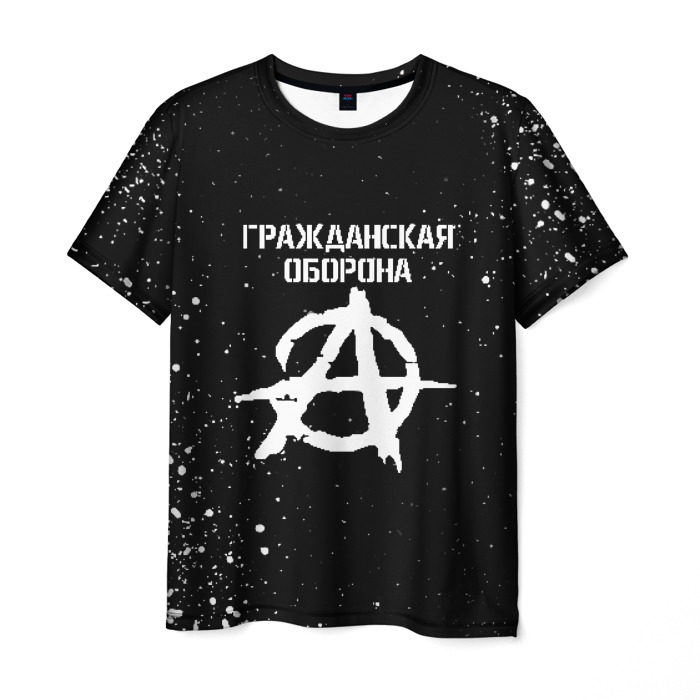 Мужская футболка 3D ГРАЖДАНСКАЯ ОБОРОНА фото