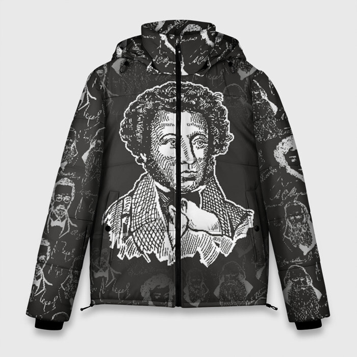 Мужская зимняя куртка 3D А С Пушкин фото