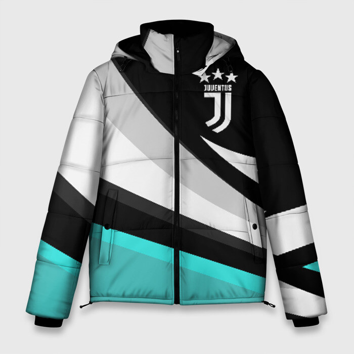 Мужская зимняя куртка 3D Juventus фото