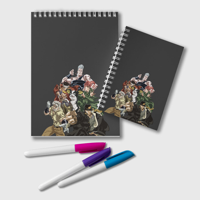 Блокнот Jojos Bizarre Adventure фото