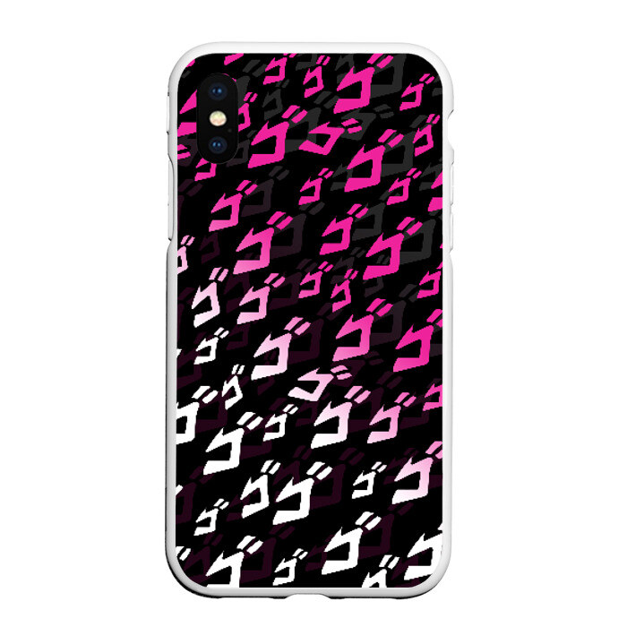 Чехол для iPhone XS Max матовый JOJO`S BIZARRE ADVENTURE ПРИКЛЮЧЕНИЯ ДЖОДЖО фото