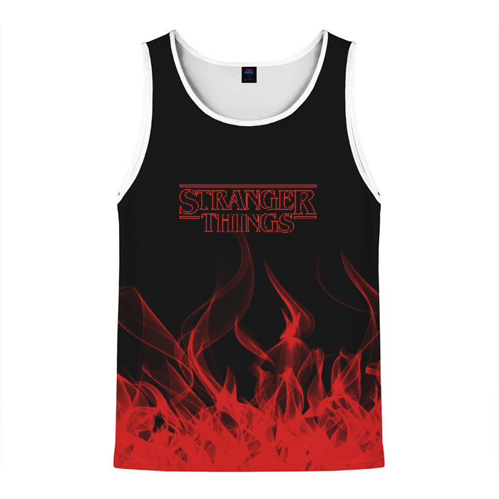 Мужская майка 3D Очень Странные Дела фото