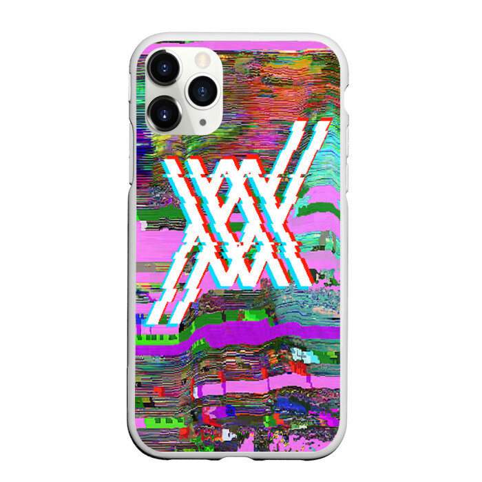 Чехол для iPhone 11 Pro матовый Darling In The Franxx Glitch фото