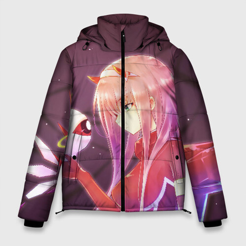 Мужская зимняя куртка 3D Darling In The Franxx фото