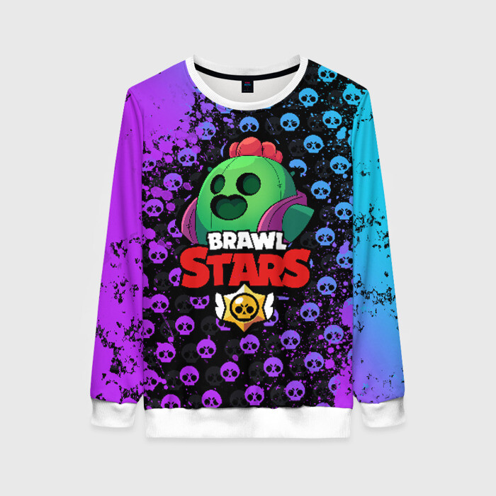 Женский свитшот 3D Brawl Stars фото