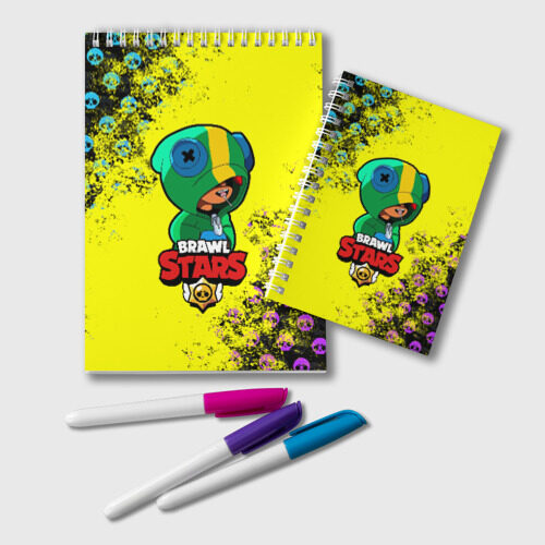 Блокнот Brawl Stars LEON фото