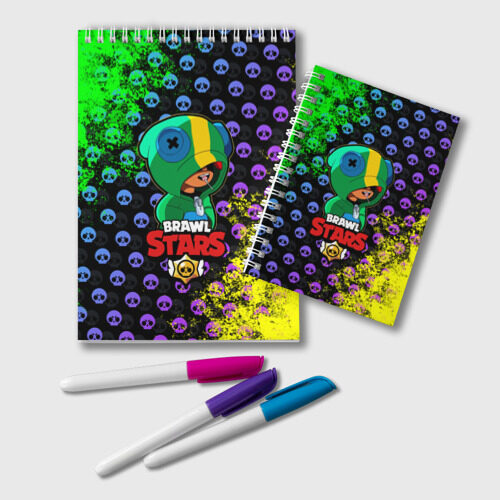 Блокнот Brawl Stars LEON фото