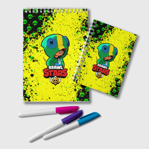 Блокнот Brawl Stars LEON фото