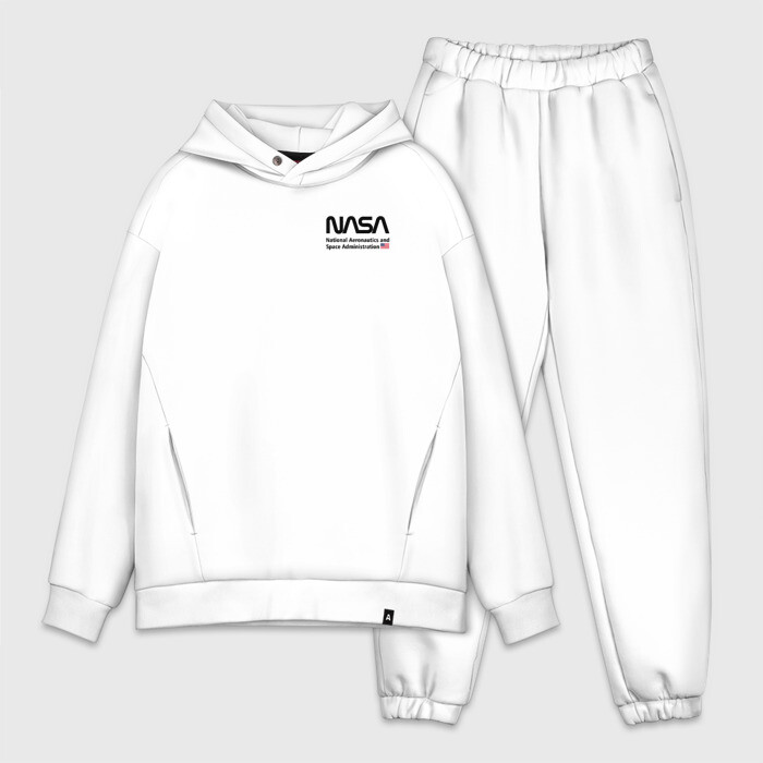 Мужской костюм хлопок OVERSIZE NASA фото