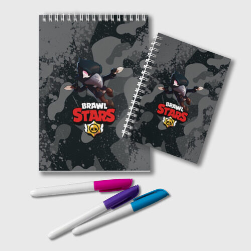 Блокнот Brawl Stars CROW фото
