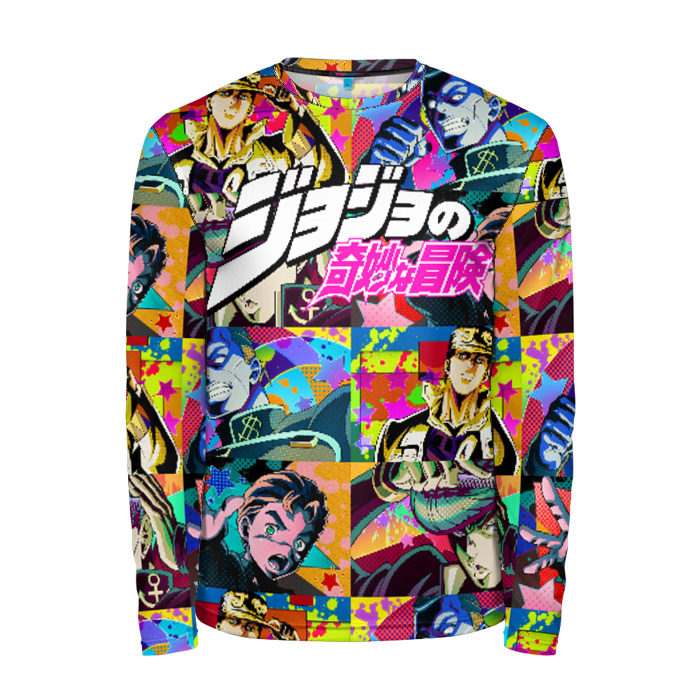 Мужской лонгслив 3D JoJo’s Bizarre Adventure фото