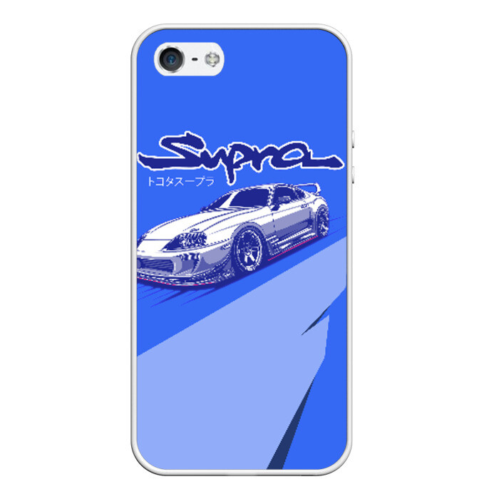 Чехол для iPhone 5/5S матовый Supra фото