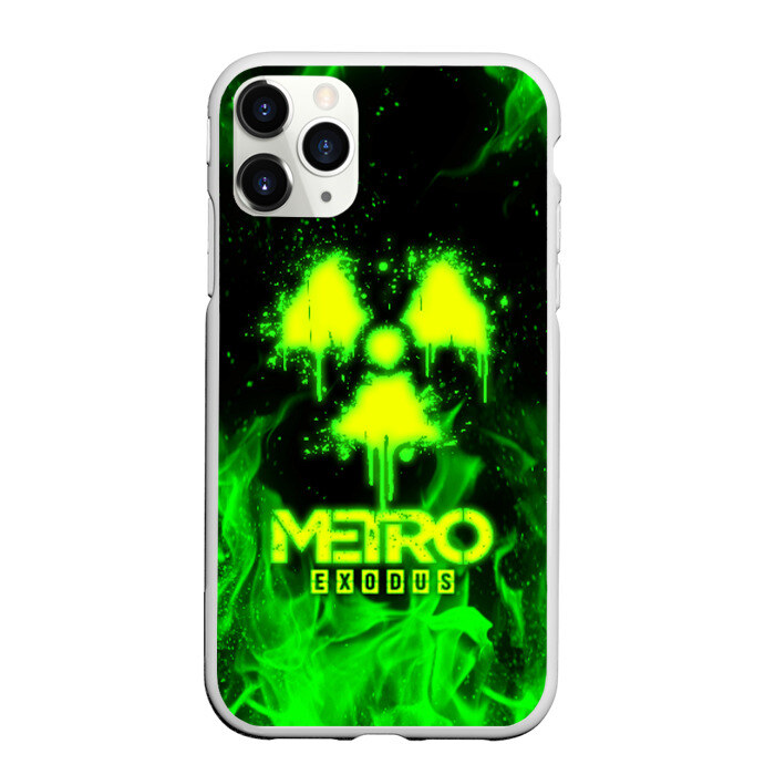 Чехол для iPhone 11 Pro матовый METRO EXODUS фото