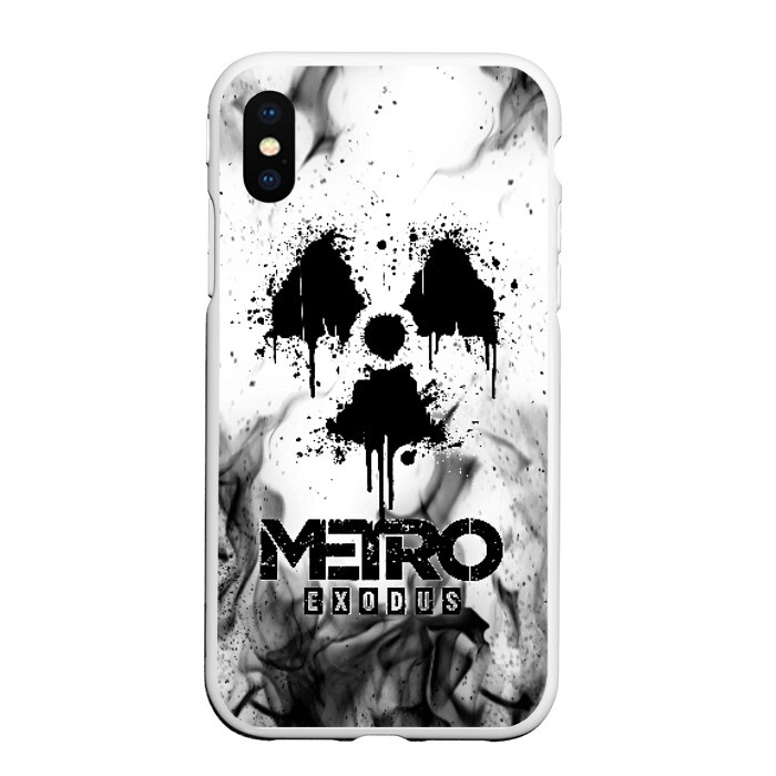 Чехол для iPhone XS Max матовый METRO EXODUS фото